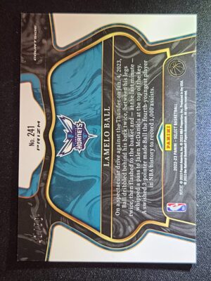 #241 Green Wave Prizm #/50 - LaMelo Ball - Image 2