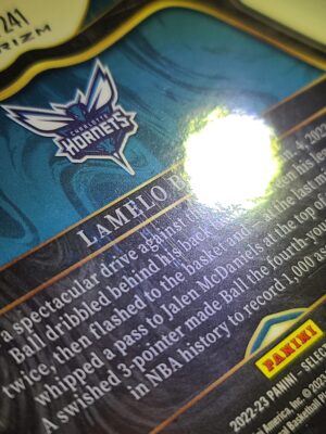 #241 Green Wave Prizm #/50 - LaMelo Ball - Image 5