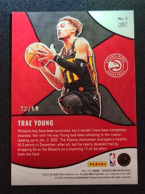 #3 Shock Wave Cubic #/50 - Trae Young - Image 2