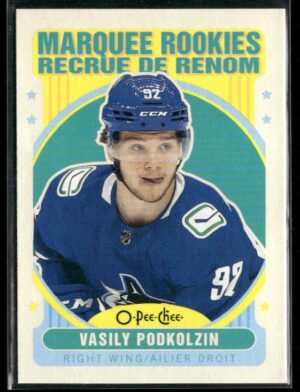 #619 2021-22 O-Pee-Chee Update Retro - Vasily Podkolzin