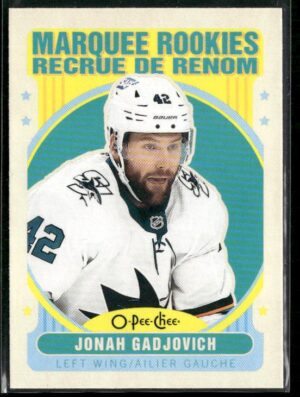 #640 2021-22 O-Pee-Chee Update Retro - Jonah Gadjovich