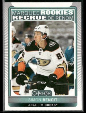 #643 2021-22 O-Pee-Chee Update - Simon Benoit