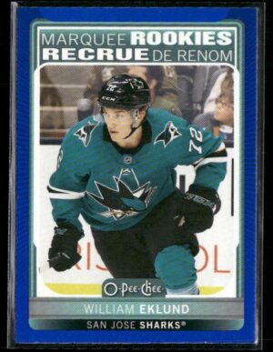 #611 2021-22 O-Pee-Chee Update Blue Border - William Eklund
