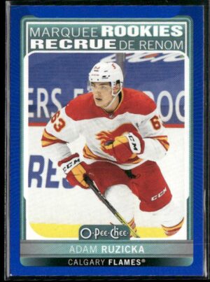 #650 2021-22 O-Pee-Chee Update Blue Border - Adam Ruzicka