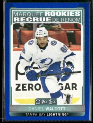 #642 2021-22 O-Pee-Chee Update Blue Border - Daniel Walcott