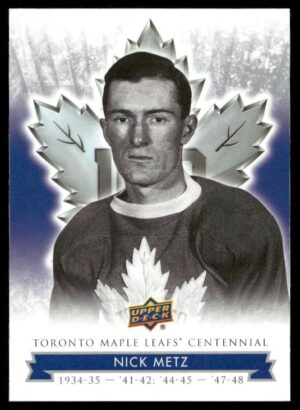 #24 Toronto Maple Leafs Centennial - Nick Metz