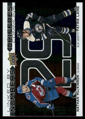 #LN-10 Tim Hortons Linked By Numbers - Nathan MacKinnon / Patrik Laine