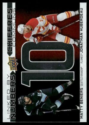 #LN-4 Tim Hortons Linked By Numbers - Matty Beniers / Jonathan Huberdeau