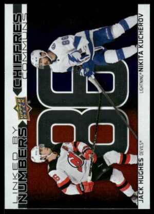 #LN-12 Tim Hortons Linked By Numbers - Jack Hughes / Nikita Kucherov