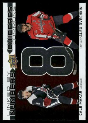 #LN-2 Tim Hortons Linked By Numbers - Cale Makar / Alex Ovechkin