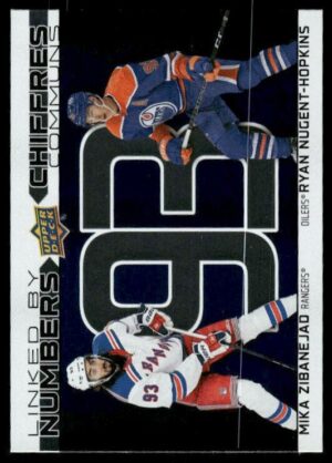 #LN-14 Tim Hortons Linked By Numbers - Mika Zibanejad / Ryan Nugent-Hopkins