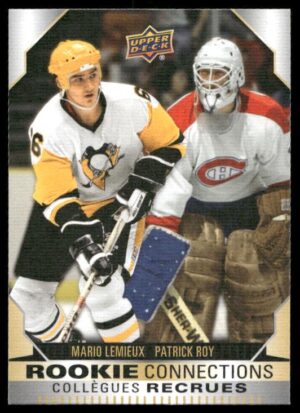 #RC-13 Tim Hortons Rookie Connections - Mario Lemieux / Patrick Roy