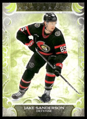 #74 Base Neon Green - Jake Sanderson