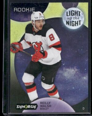 #LNR-RW Light Up the Night Rookies Neon Yellow #/699 - Reilly Walsh