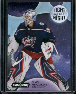 #LN-ME Light Up the Night #/899 - Elvis Merzlikins