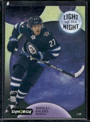 #LN-NE Light Up the Night Blue #/399 - Nikolaj Ehlers