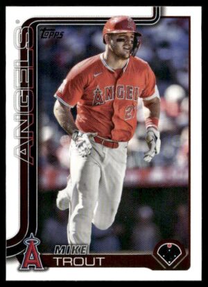 #200 Base Tinsel - Mike Trout