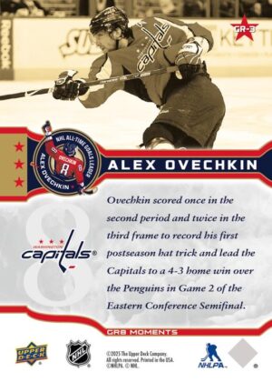 #GR-3 May 4 2009 Alex Ovechkin Has Playoff Hat Trick - Alex Ovechkin [PRE-ORDER] - Image 2