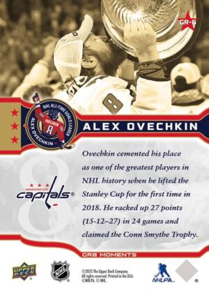 #GR-6 Jun 7 2018 Alex Ovechkin Lifts Stanley Cup - Alex Ovechkin [PRE-ORDER] - Image 2