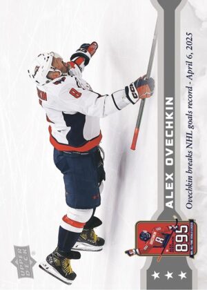 #GR-8V Apr 6 2025 Alex Ovechkin Breaks NHL Goals Record Photo Variant Achievement - Alex Ovechkin [PRE-ORDER]