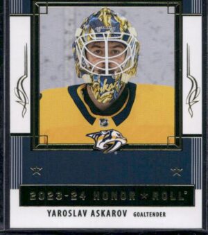 #HR60 Honor Roll - Yaroslav Askarov