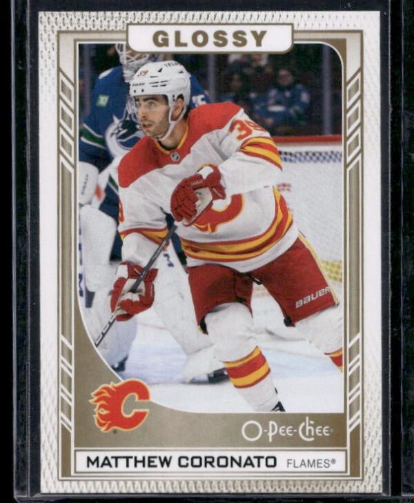 #R-42 O-Pee-Chee Glossy Gold - Matthew Coronato