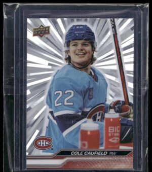 #347 Outburst Silver - Cole Caufield